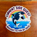 Current Side Quest Brought to You by ADHD: Funny Orca Mental Health Decal